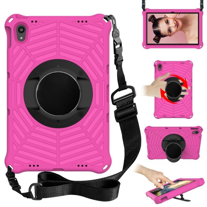 Load image into Gallery viewer, Lenovo Tab P11 / P11 Plus 11.0" inch (TB-J606F/TB-J616F) 2021 - Cobweb 360° Rotatable Stand Heavy Duty Series Case With Adjustable Shoulder Strap - i-Station Mobile Phone & Electronic Device Repair and Accessories