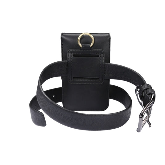Lambskin Texture Men Universal Google Pixel Phone Double Lattice Waist Bag Leather Case - i-Station Mobile Phone & Electronic Device Repair and Accessories