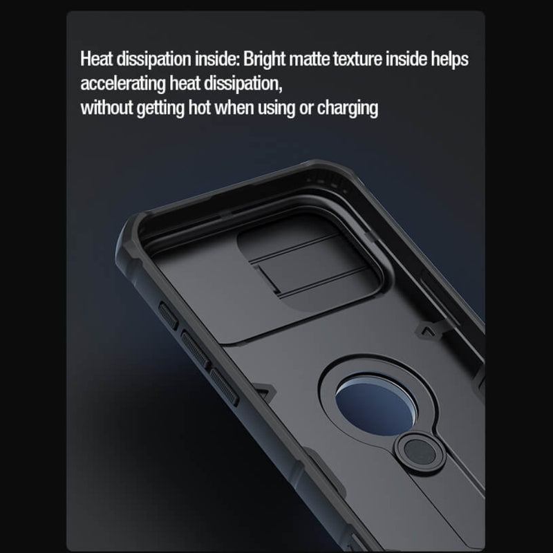 Load image into Gallery viewer, Apple iPhone 15 Pro/Max - NILLKIN Shockproof CamShield Armor with Invisible Ring Holder Protective Case - i-Station Mobile Phone & Electronic Device Repair and Accessories