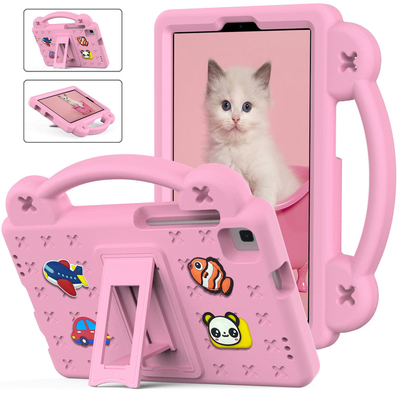 Load image into Gallery viewer, Lenovo Tab K10 10.3" inch 2021 (TB-X6C6F/TB-X6C6X) - Cartoon DIY Beibei Bear Hand Heavy Duty Series Case With Adjustable Stand - i-Station Mobile Phone & Electronic Device Repair and Accessories