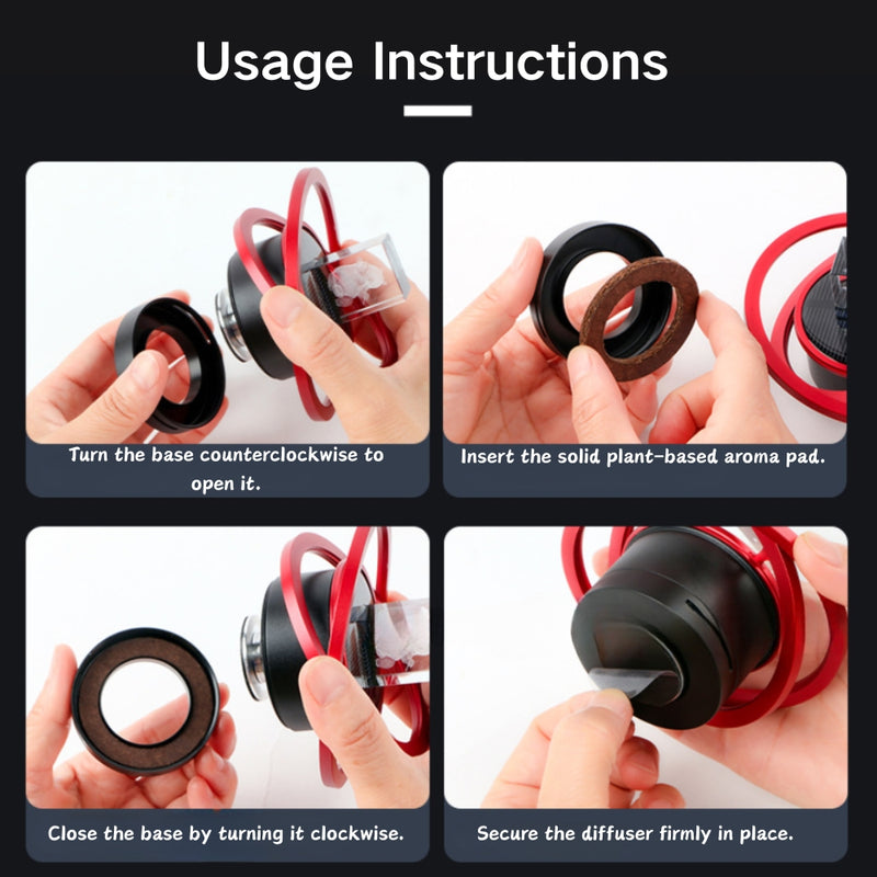 Load image into Gallery viewer, Solar-Powered Slow-Rotating Car Interior Aroma Diffuser Dashboard Ornament Car Decoration - i-Station Mobile Phone & Electronic Device Repair and Accessories