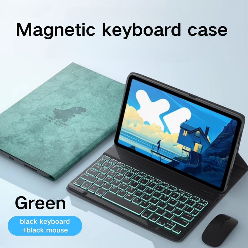Load image into Gallery viewer, Lenovo Tab Legion Y700 8.8" inch 2023 (TB-320FC) - Cartoon Logo Detachable Magnetic Keyboard Case With Backlight and Mouse - i-Station Mobile Phone & Electronic Device Repair and Accessories