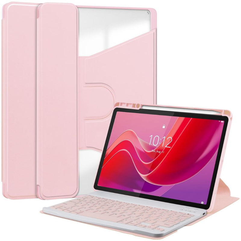 Load image into Gallery viewer, Lenovo Tab M11 11.0" 2024 (TB-330XU/330FU) - Detachable Wireless Touchpad Keyboard Case With RGB Backlight - i-Station Mobile Phone & Electronic Device Repair and Accessories