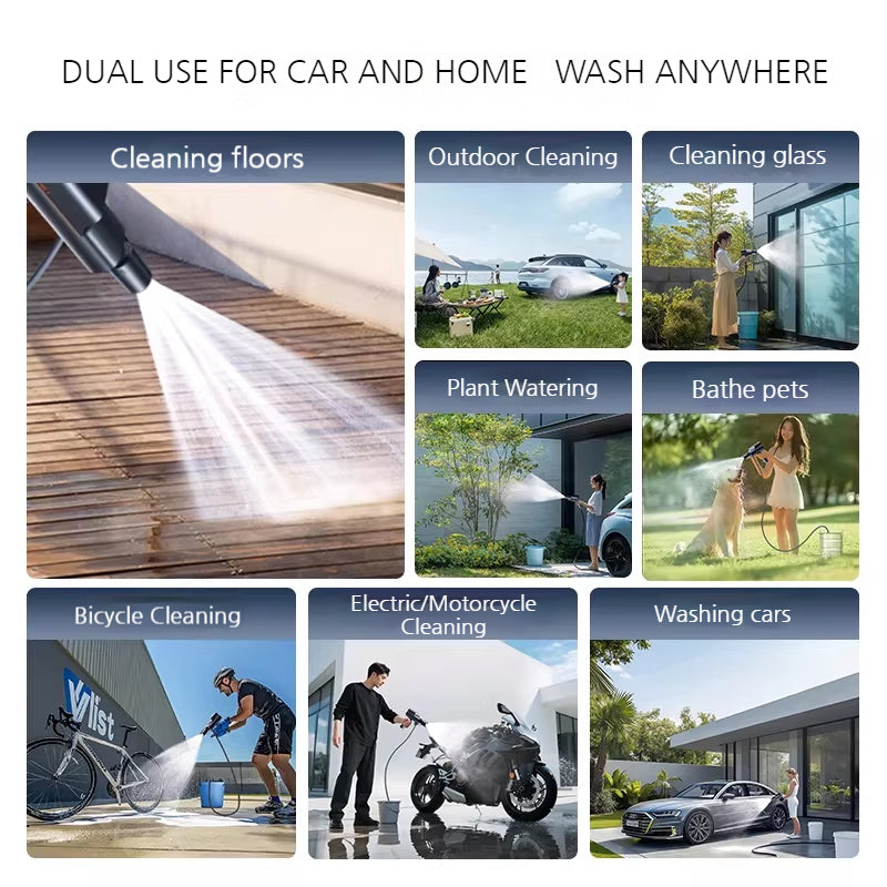 Load image into Gallery viewer, Torras Cordless High-Pressure Car Washer Portable Electric Cleaning Gun - i-Station Mobile Phone & Electronic Device Repair and Accessories
