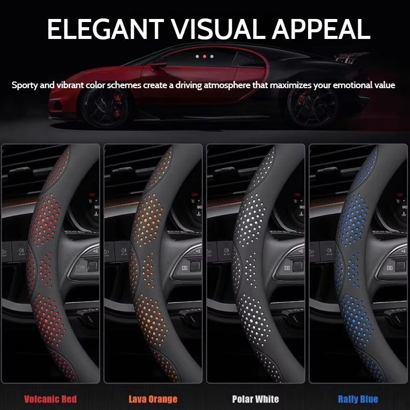 Load image into Gallery viewer, Chevrolet Genuine Leather Steering Wheel Cover For Cruze RS, Malibu RS, Equinox RS - i-Station Mobile Phone & Electronic Device Repair and Accessories