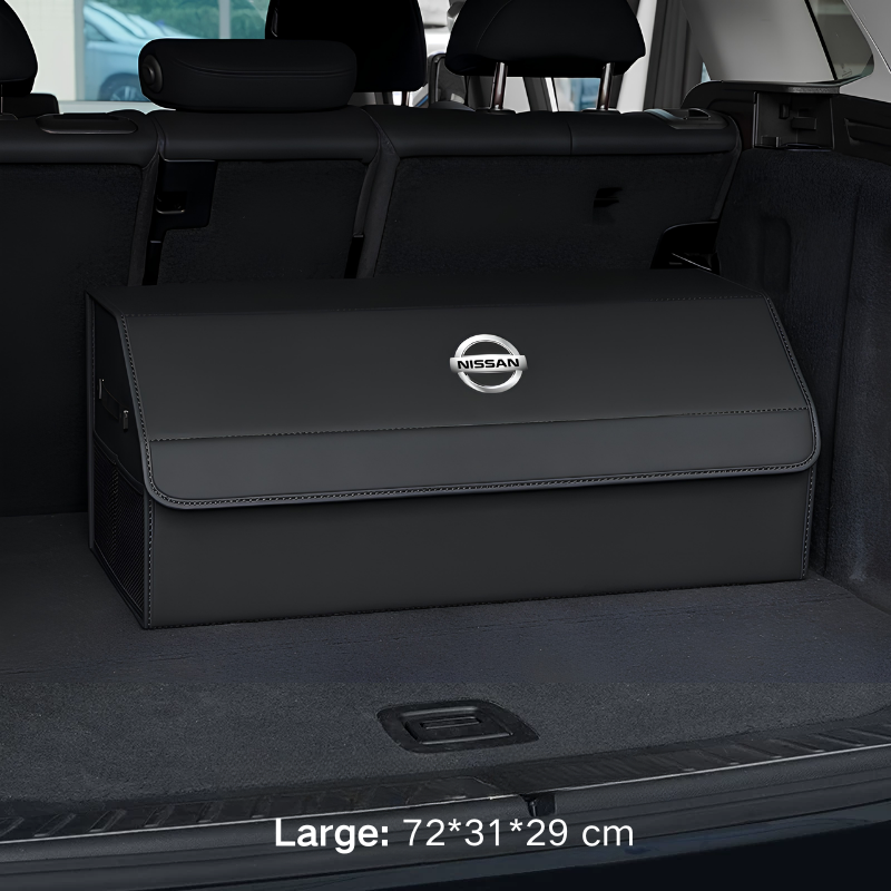 Load image into Gallery viewer, Nissan Microfiber Leather Car Trunk Storage Box for Sylphy, Qashqai, Terra, X-Trail, Patrol, Navara