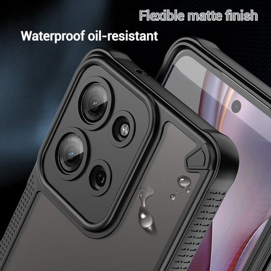 Motorola Moto G35 5G Full-Coverage Waterproof Matte Phone Case - i-Station Mobile Phone & Electronic Device Repair and Accessories