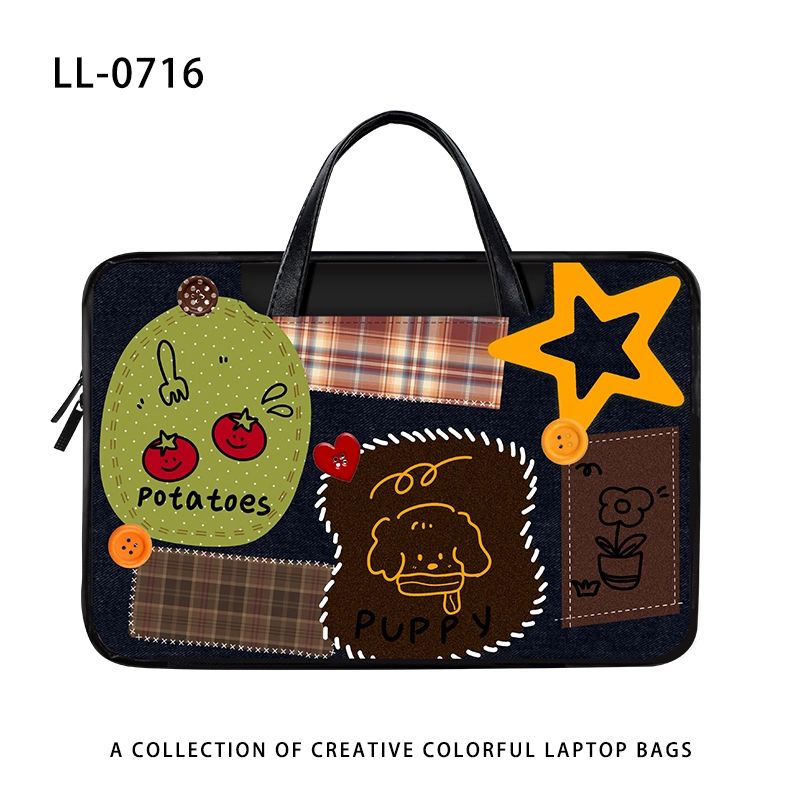 Load image into Gallery viewer, Apple MacBook Air 13.3″ (2020–2023) Multifunctional Cartoon Soft Shockproof Laptop Bag