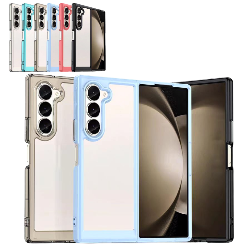 Load image into Gallery viewer, Samsung Galaxy Z Fold 6 SM-F956 Transparent Anti-drop Folding Essentials Series Case - i-Station Mobile Phone & Electronic Device Repair and Accessories