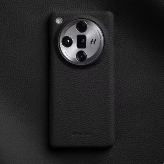 OPPO Find X7 Ultra (PHY110) - Business Drop Proof Cowhide + PC Genuine Leather Series Case - i-Station Mobile Phone & Electronic Device Repair and Accessories