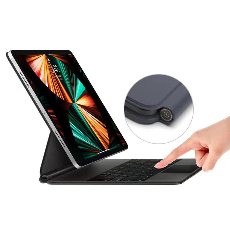 Load image into Gallery viewer, Apple iPad Air 13-inch M2 (2024) Smart Wireless Trackpad Keyboard Flip Case With Backlit - i-Station Mobile Phone & Electronic Device Repair and Accessories