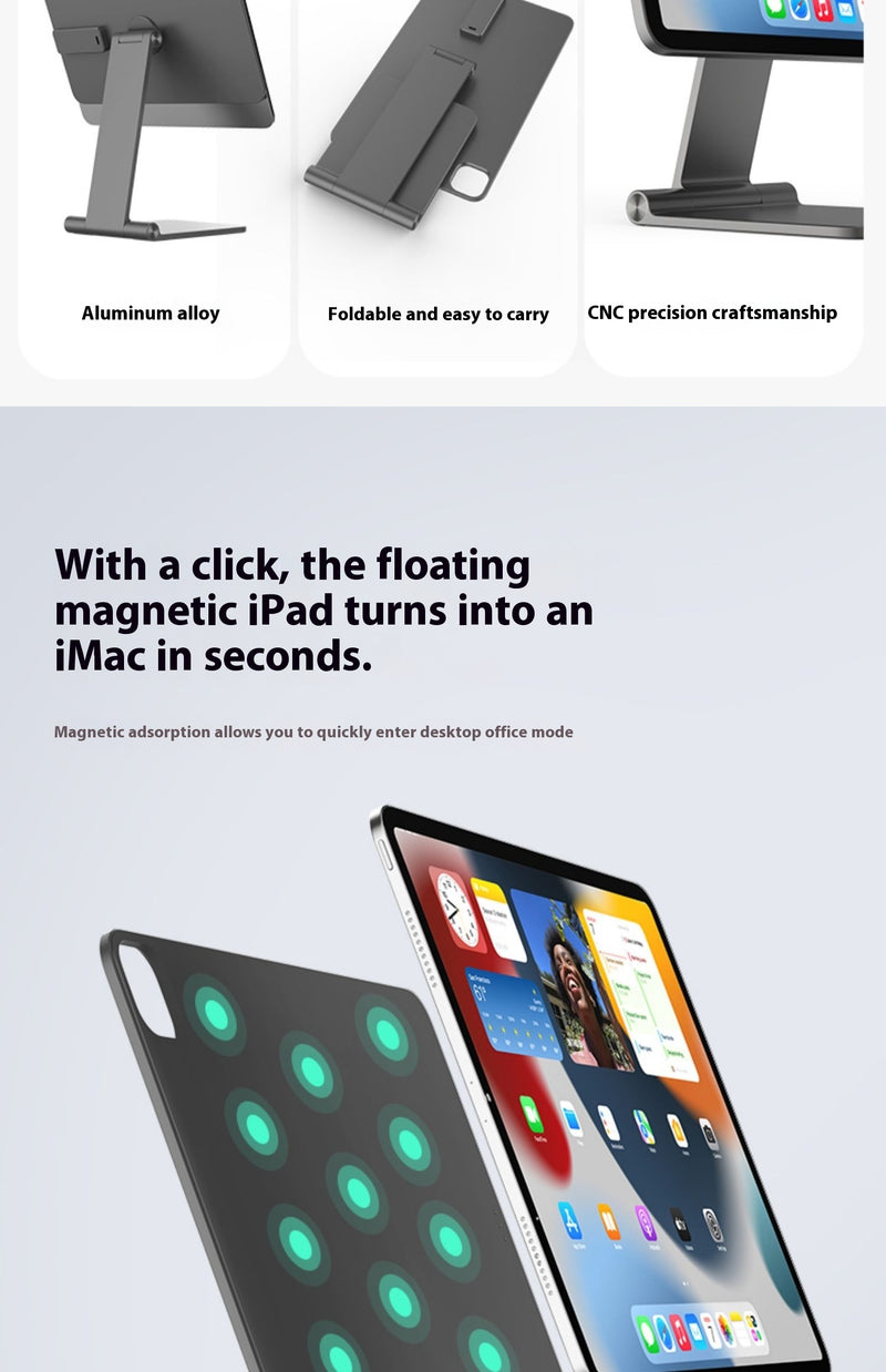 Load image into Gallery viewer, Magnetic 18W Wireless Charging Stand POS Stand For Apple iPad Pro Air Mini - i-Station Mobile Phone & Electronic Device Repair and Accessories