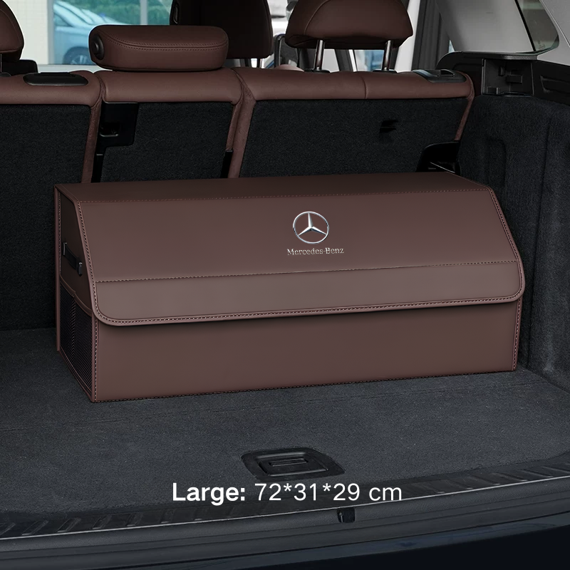 Load image into Gallery viewer, Mercedes-Benz Microfiber Leather Car Trunk Storage Box for GLE350/450, GLA, GLC, GLB, GLS, G500, EQC, E-Class, C-Class, S-Class - i-Station Mobile Phone & Electronic Device Repair and Accessories