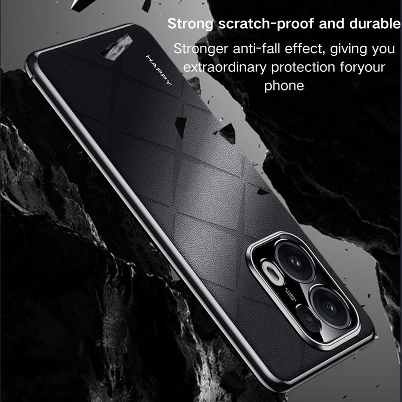 Load image into Gallery viewer, OPPO Reno13 / Pro - Plain Leather PC Phone Case - i-Station Mobile Phone & Electronic Device Repair and Accessories