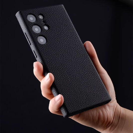 Samsung Galaxy S24/Plus/Ultra - Melkco Business Drop Proof Genuine Leather Series Case - i-Station Mobile Phone & Electronic Device Repair and Accessories