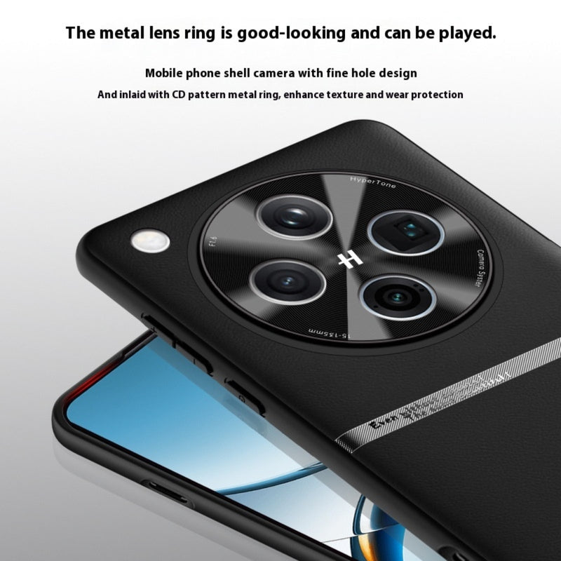 Load image into Gallery viewer, OPPO Find X8 Pro - Liquid Leather Skin-Friendly Anti-Drop Protective Case - i-Station Mobile Phone & Electronic Device Repair and Accessories