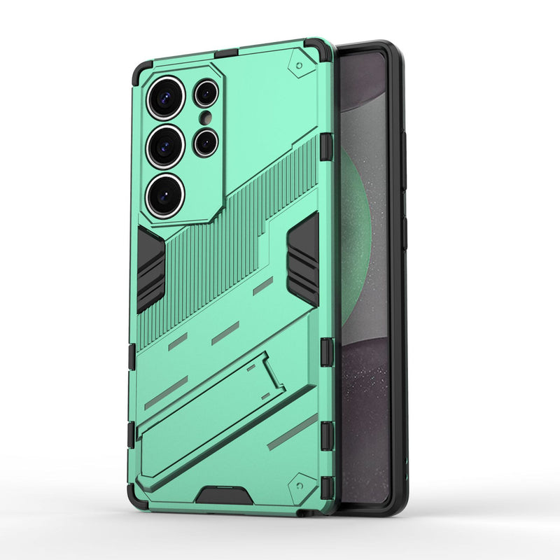 Load image into Gallery viewer, Samsung Galaxy A25 (SM-A256) - Shockproof Punk Stand Heavy Duty Case - i-Station Mobile Phone & Electronic Device Repair and Accessories