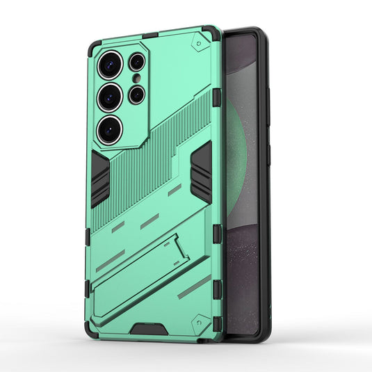 Samsung Galaxy A25 (SM-A256) - Shockproof Punk Stand Heavy Duty Case - i-Station Mobile Phone & Electronic Device Repair and Accessories