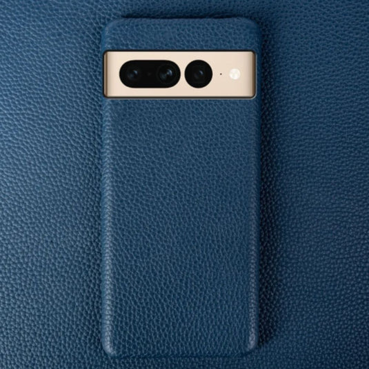Google Pixel 7/7A/7 Pro - Premium Cowhide Drop Proof Genuine Leather Series Case - i-Station Mobile Phone & Electronic Device Repair and Accessories
