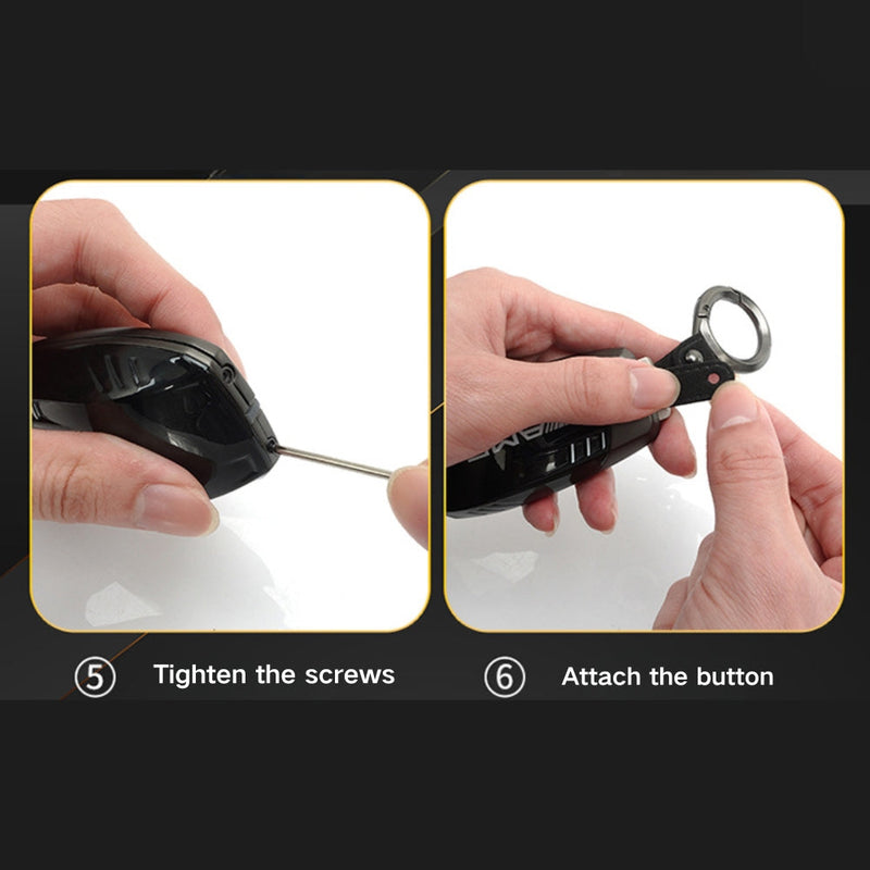 Load image into Gallery viewer, Mercedes Benz Carbon Fiber Metal Protective Car Key Fob Case Cover For Benz A, B, C, E, GLC, GLE - i-Station Mobile Phone & Electronic Device Repair and Accessories