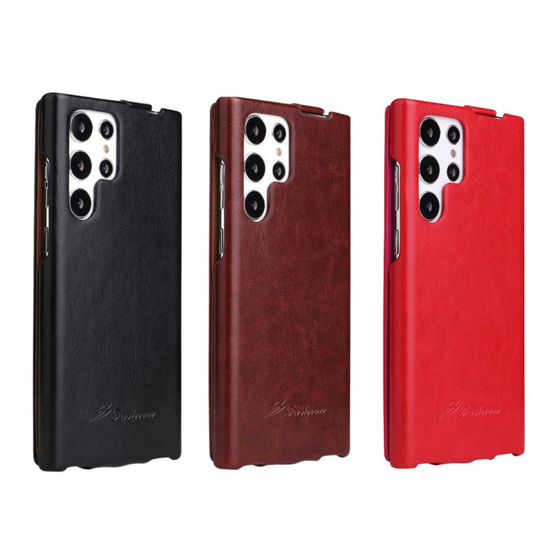 Load image into Gallery viewer, Samsung Galaxy S21/Plus/Ultra - Business Flip Up and Down PU Leather Series Case - i-Station Mobile Phone & Electronic Device Repair and Accessories