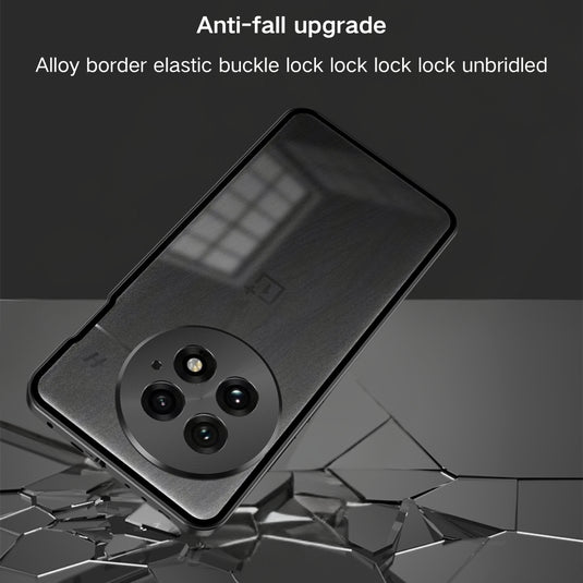 OnePlus 13R - Metal Frame Frosted Magnetic Phone Case - i-Station Mobile Phone & Electronic Device Repair and Accessories