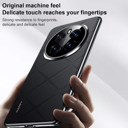 Honor X60/Pro - Plain Leather PC Phone Case - i-Station Mobile Phone & Electronic Device Repair and Accessories