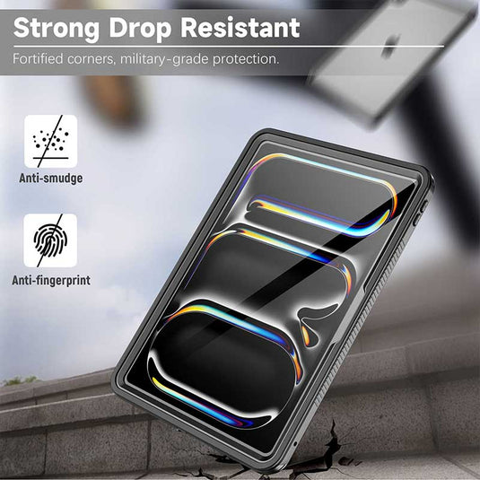 Apple iPad Pro 13-inch M4 (2024) - Shellbox Waterproof Heavy Duty Lifeproof Style Case - i-Station Mobile Phone & Electronic Device Repair and Accessories