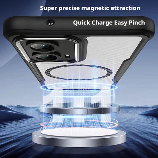 Motorola Moto Edge (2024) Heat-Dissipating Frosted Carbon Fiber Hard Essentials Series Case - i-Station Mobile Phone & Electronic Device Repair and Accessories