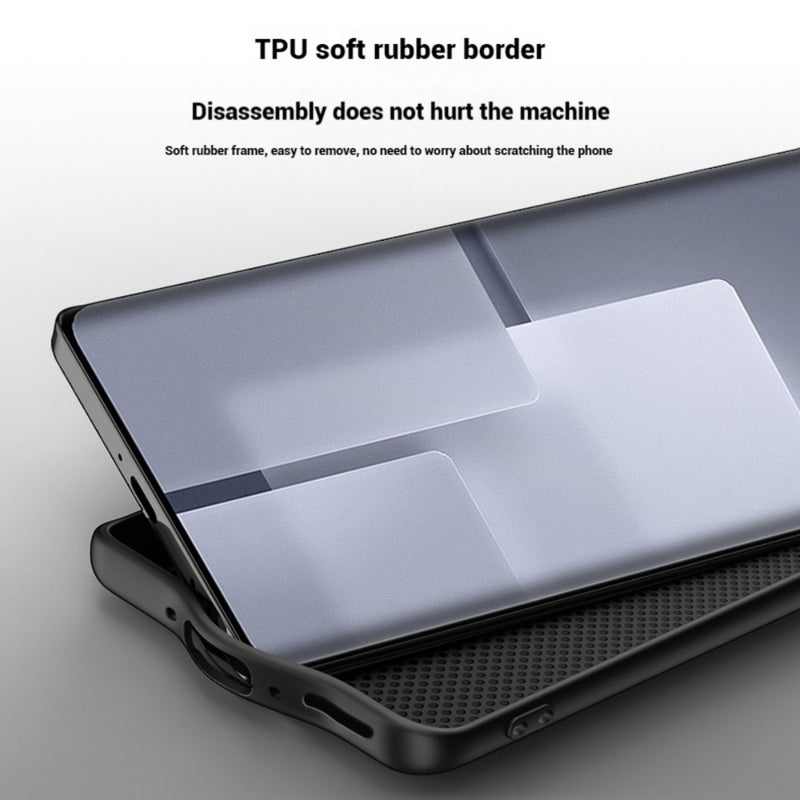 Load image into Gallery viewer, OPPO Find X8 Pro - Liquid Leather Skin-Friendly Anti-Drop Protective Case - i-Station Mobile Phone & Electronic Device Repair and Accessories