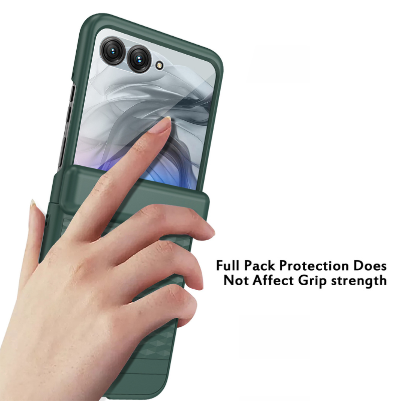 Load image into Gallery viewer, Motorola Moto Razr 60/Ultra Hinge Grid Anti-drop Protective Case - i-Station Mobile Phone & Electronic Device Repair and Accessories
