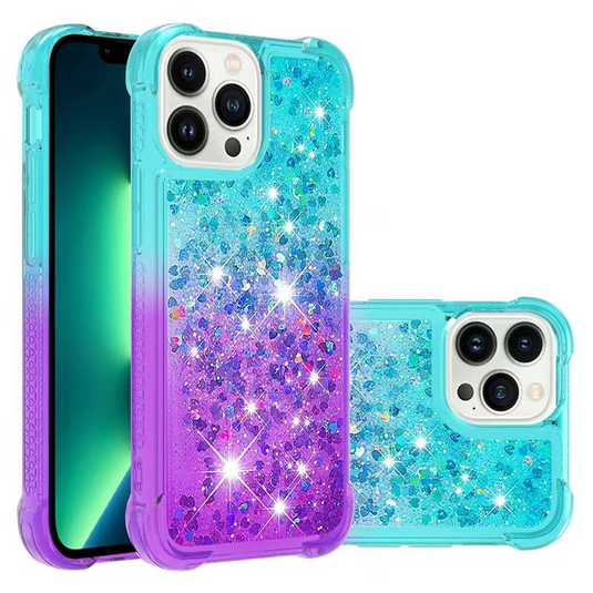 Apple iPhone 11/Pro/Pro Max Glitter Bling Floating Liquid Shockproof Silicone BlingBling Series Case - i-Station Mobile Phone & Electronic Device Repair and Accessories
