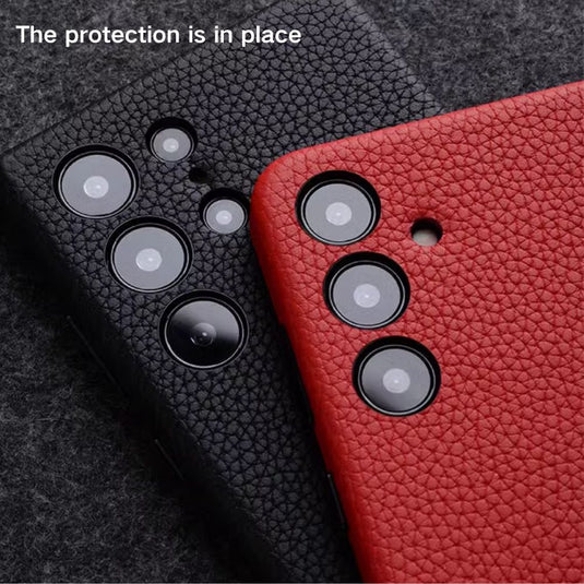 Samsung Galaxy S24/Plus/Ultra - Melkco Business Drop Proof Genuine Leather Series Case - i-Station Mobile Phone & Electronic Device Repair and Accessories