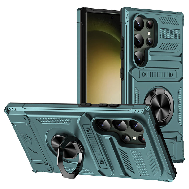 Load image into Gallery viewer, Samsung Galaxy A36 (SM-A366) - Hidden Slot Ring Stand Series Case - i-Station Mobile Phone & Electronic Device Repair and Accessories