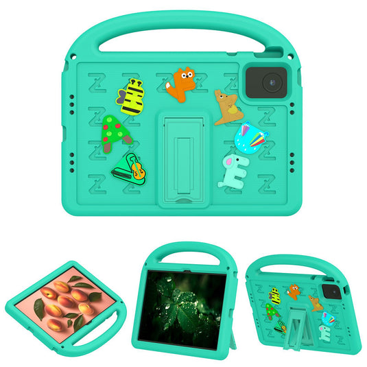 Lenovo Tab M11 11.0" 2024 (TB-330XU/330FU) - Children's Cartoon Alphabet Style EVA Stand Heavy Duty Series Case - i-Station Mobile Phone & Electronic Device Repair and Accessories