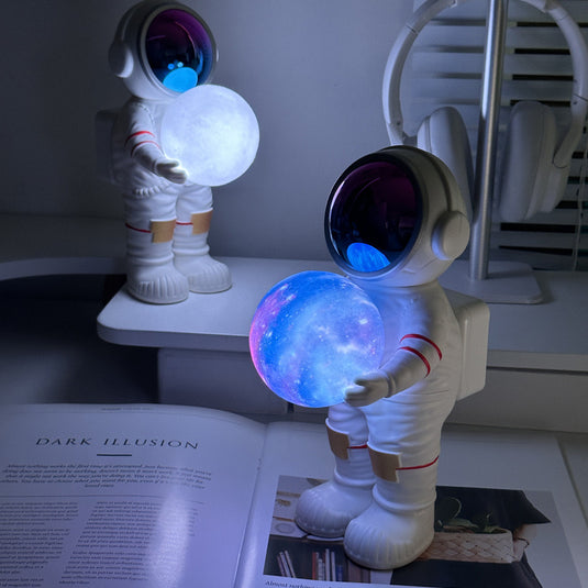 Desktop Astronaut Dreamy Moon & Starry Sky Portable Bluetooth Speaker - i-Station Mobile Phone & Electronic Device Repair and Accessories