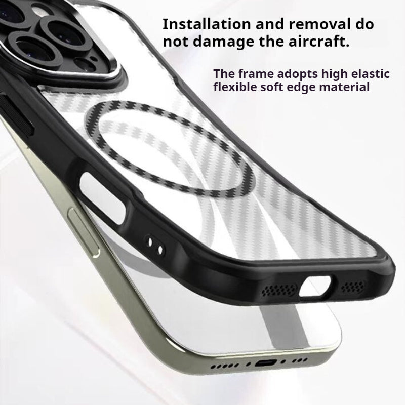 Load image into Gallery viewer, Motorola Moto Edge (2024) Heat-Dissipating Frosted Carbon Fiber Hard Essentials Series Case - i-Station Mobile Phone & Electronic Device Repair and Accessories
