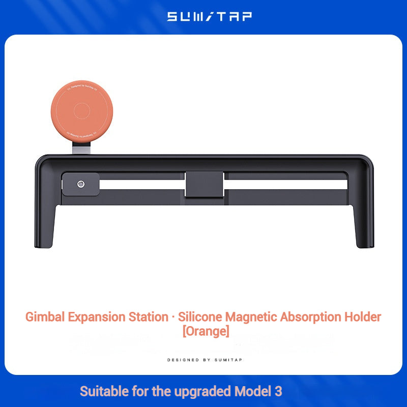 Load image into Gallery viewer, Tesla Car-Specific Model 3/Y For Silicone Magnetic MagSafe Sliding Car Screen Mount - i-Station Mobile Phone & Electronic Device Repair and Accessories