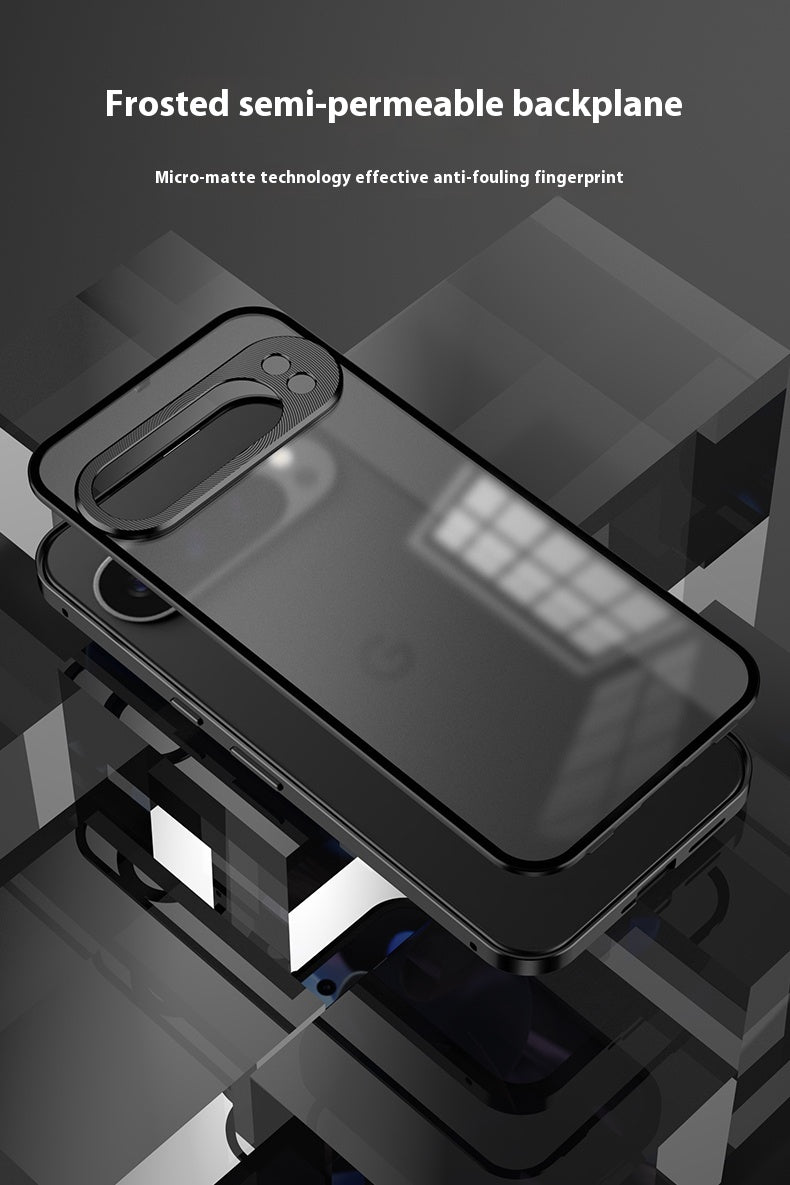 Load image into Gallery viewer, Google Pixel 9/Pro/Pro XL - Full Cover Metal Frame Shockproof Matte Case - i-Station Mobile Phone & Electronic Device Repair and Accessories
