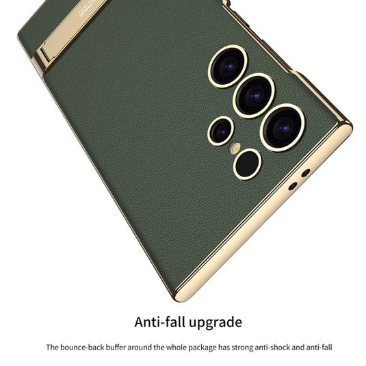 Samsung Galaxy S24/Plus/Ultra -  Folding Stand Business Leather Case - i-Station Mobile Phone & Electronic Device Repair and Accessories
