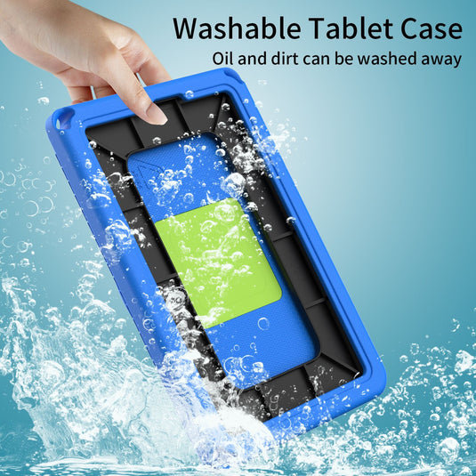 Lenovo Tab M10 Gen 3 (3rd Gen) 10.1" inch 2022 (TB-328F/TB-328X) - Shockproof Heavy Duty Series Case With 360° Rotatable Folding Handle - i-Station Mobile Phone & Electronic Device Repair and Accessories