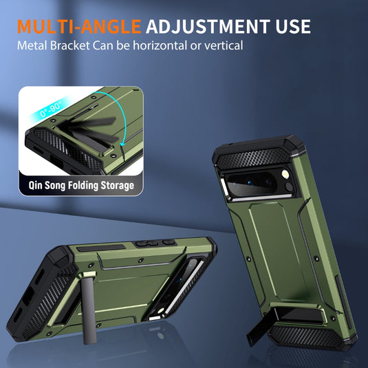Google Pixel 8/Pro - TPU + PC 2 in 1 Mecha Style Drop Resistant Protective Case - i-Station Mobile Phone & Electronic Device Repair and Accessories