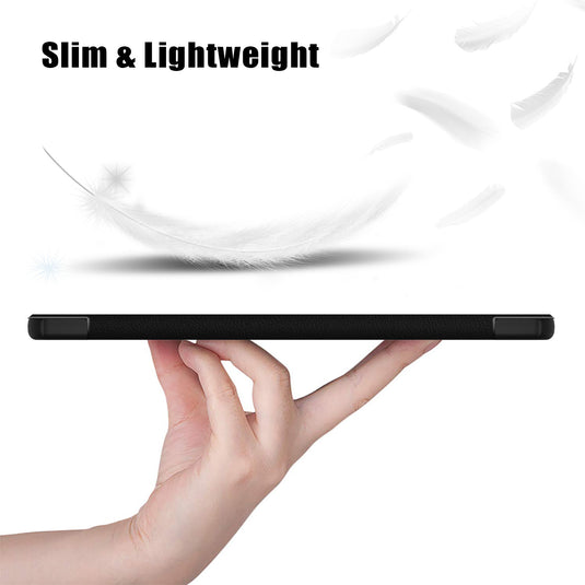 Lenovo Tab K11 Plus 11.45" 2024 (TB352FU/XU) - Silicone Triple-fold Intelligent Sleep Stand Series Case - i-Station Mobile Phone & Electronic Device Repair and Accessories