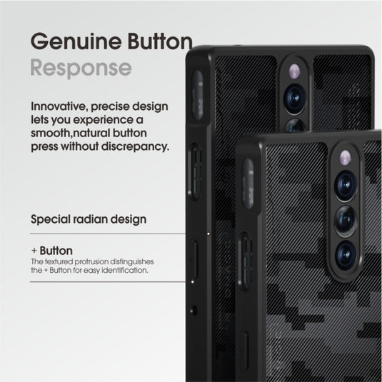 ZTE nubia Red Magic 8 Pro/8 Pro Plus/8S Pro - IBMRS Camouflage Shockproof Transparent Matte Phone Case - i-Station Mobile Phone & Electronic Device Repair and Accessories