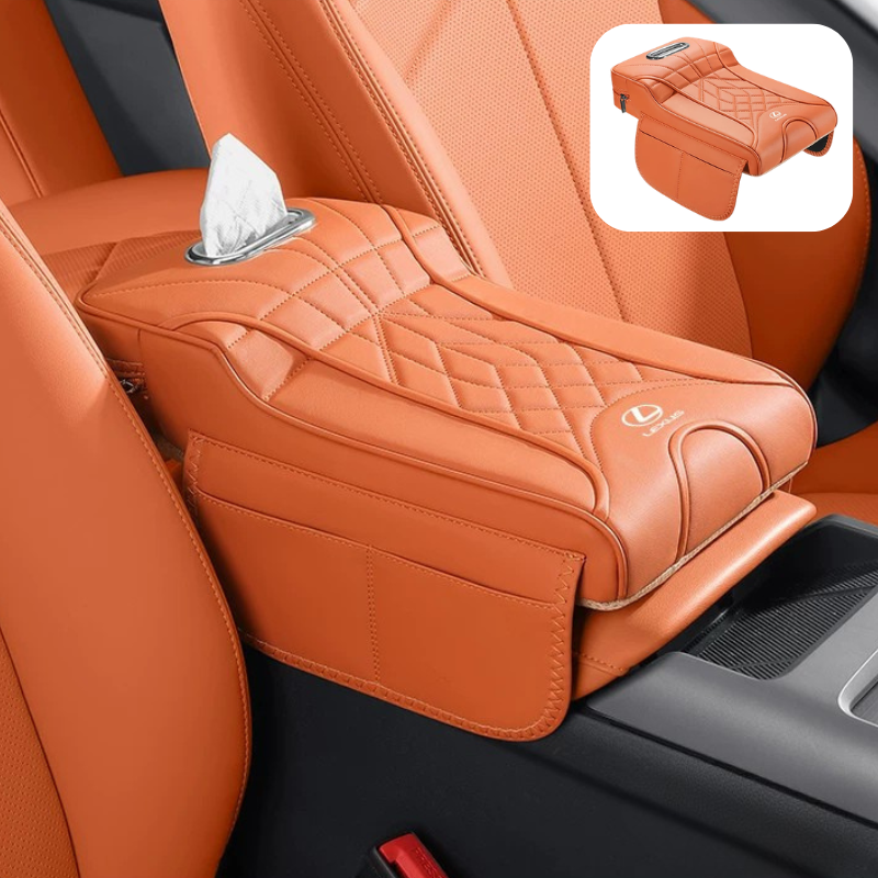 Load image into Gallery viewer, Lexus Car Multi-Functional Leather Armrest Box Heightening Pad for ES200, RX300, NX, UX, LS - i-Station Mobile Phone & Electronic Device Repair and Accessories