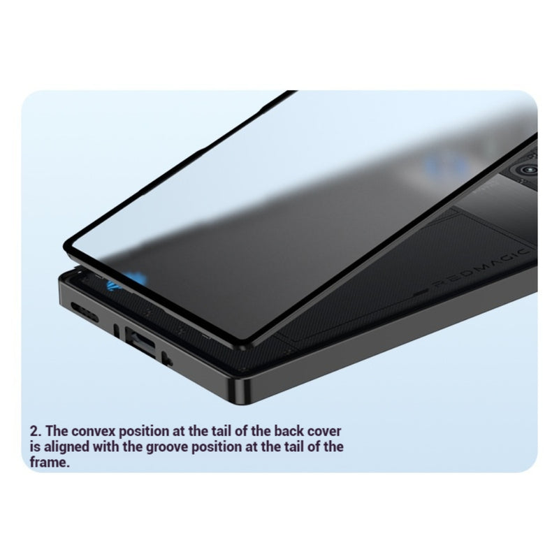 Load image into Gallery viewer, ZTE nubia Red Magic 9S Pro / 9S Pro Plus - Metal Frame Frosted Magnetic Phone Case - i-Station Mobile Phone & Electronic Device Repair and Accessories