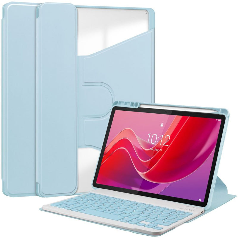 Load image into Gallery viewer, Lenovo Tab M11 11.0" 2024 (TB-330XU/330FU) - Detachable Wireless Touchpad Keyboard Case With RGB Backlight - i-Station Mobile Phone & Electronic Device Repair and Accessories
