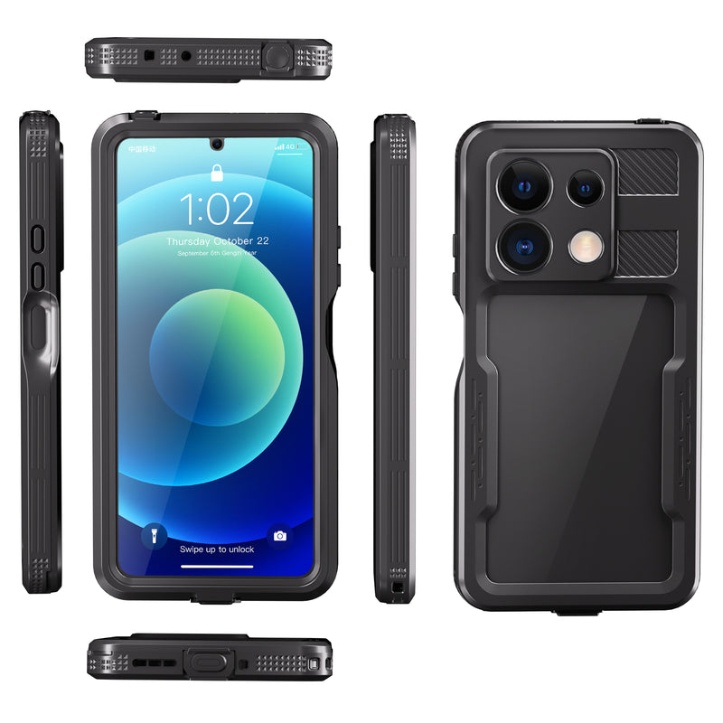 Load image into Gallery viewer, Xiaomi Redmi Note 13 5G / 13 Pro 5G - Shellbox Full Covered Waterproof Heavy Duty Tough Armor Case - i-Station