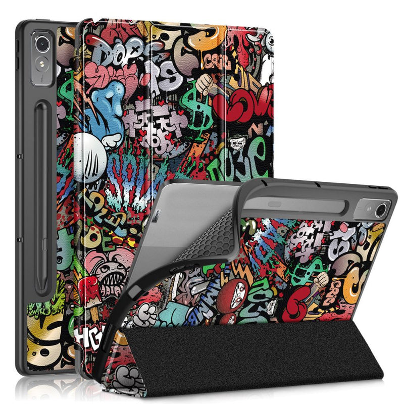 Load image into Gallery viewer, Lenovo Tab P12 12.7" 2023 (TB370/TB371) - Intelligent Sleep Foldable Essentials Series Stand Case - i-Station Mobile Phone & Electronic Device Repair and Accessories