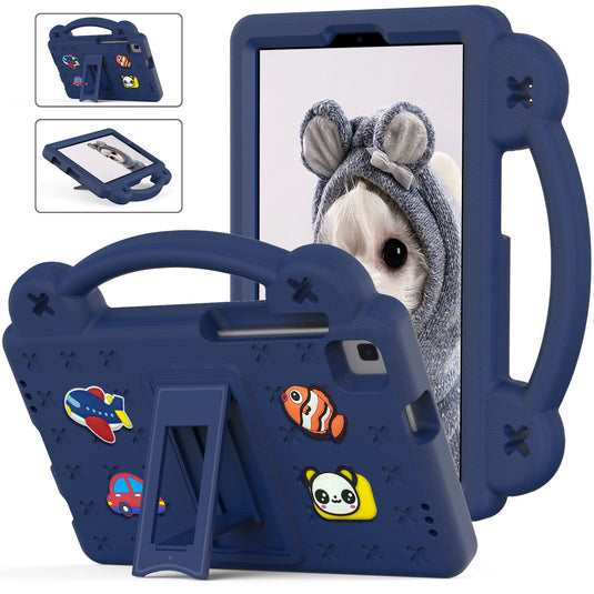 Lenovo Tab K10 10.3" inch 2021 (TB-X6C6F/TB-X6C6X) - Cartoon DIY Beibei Bear Hand Heavy Duty Series Case With Adjustable Stand - i-Station Mobile Phone & Electronic Device Repair and Accessories